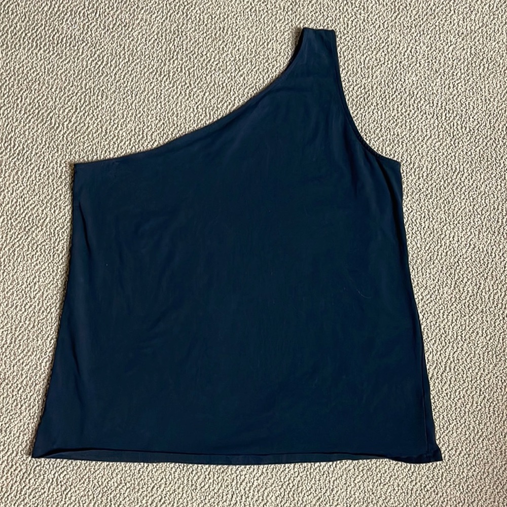Torrid size 5 (5X) black top. One shoulder strap. Great condition!